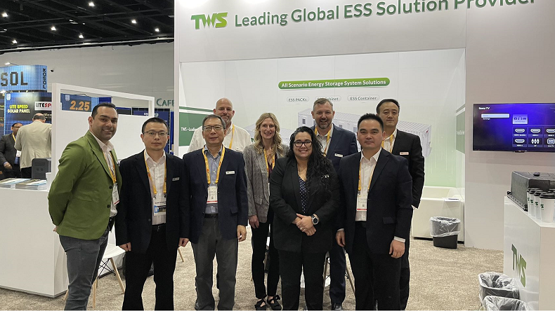 Turn over a new leaf of global ESS business: TWS with its new ProeM series makes an appearance at 2024 Intersolar North America